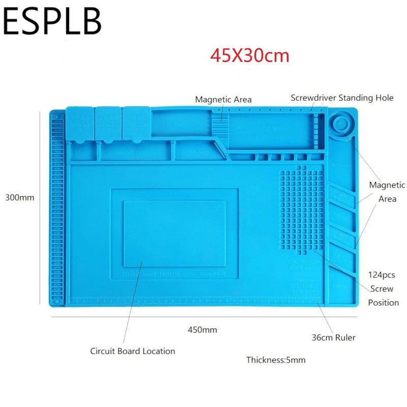Load image into Gallery viewer, ESD Safe Heat-Resistant Soldering Insulation Pad