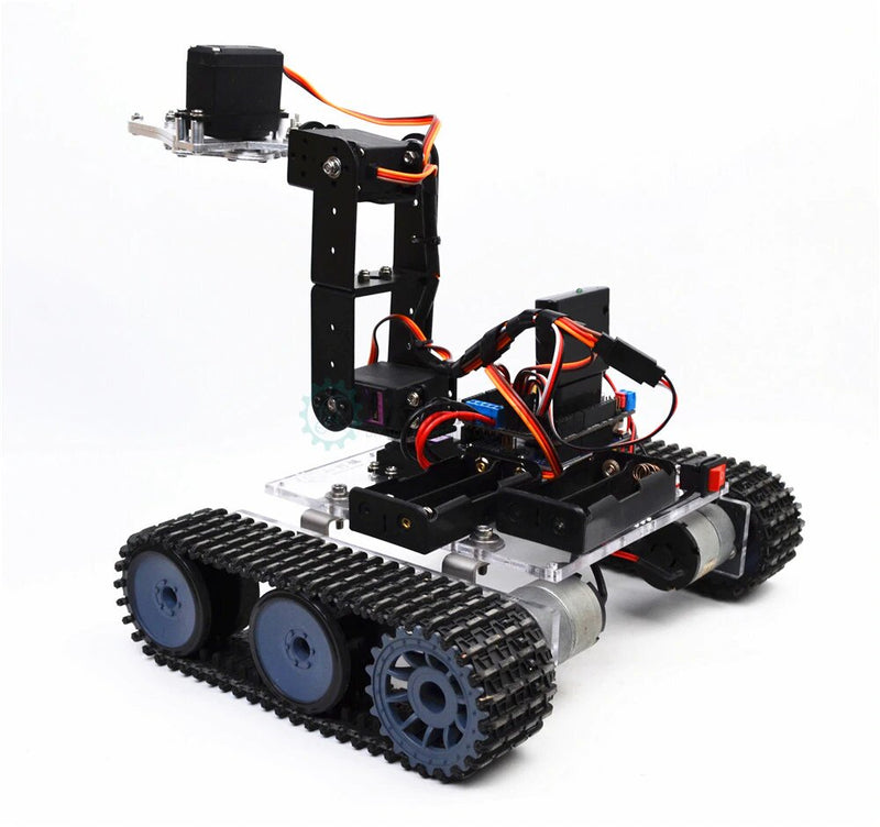 Load image into Gallery viewer, Acrylic Tank Robot With 4 DOF Robot Arm