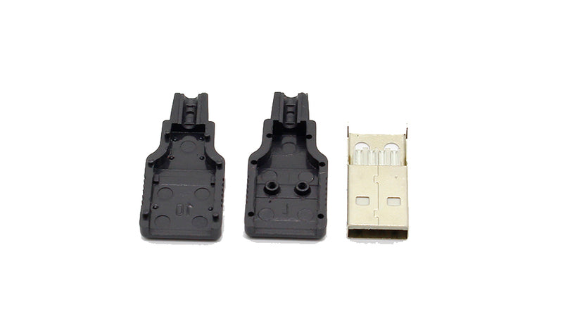 Load image into Gallery viewer, USB 2.0 Type A Socket 4 Pin Plug Connector