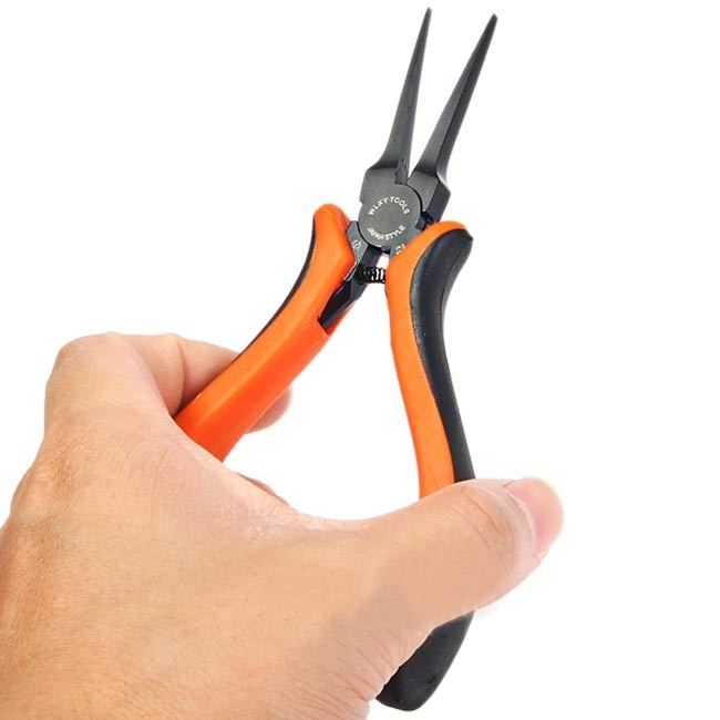 Load image into Gallery viewer, 4.5 inch Thin Flat Nose Pliers

