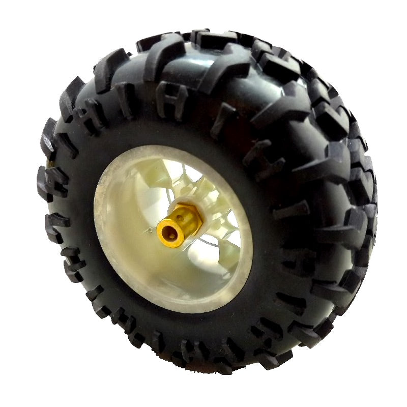 Load image into Gallery viewer, 130mm Wheel Set with Couplers - ThinkRobotics.in