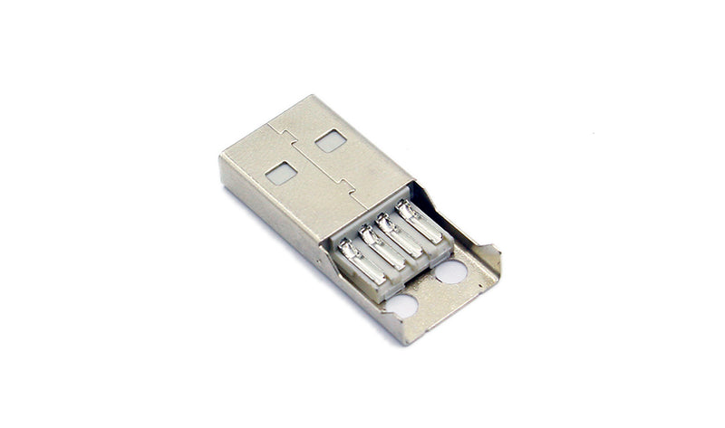 Load image into Gallery viewer, USB 2.0 Type A Socket 4 Pin Plug Connector