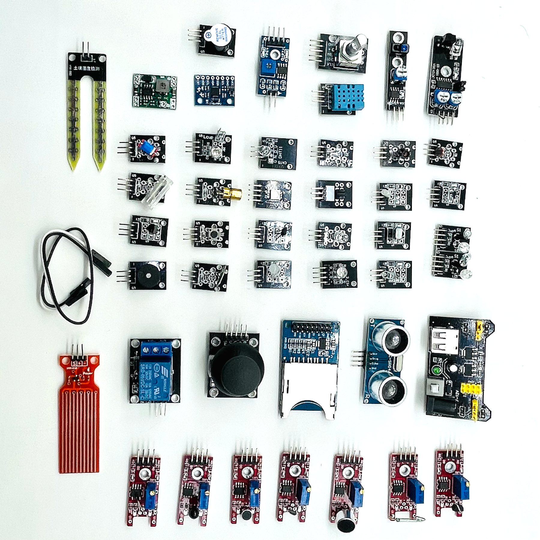 45 in 1 Sensor Kit  ThinkRobotics.in –