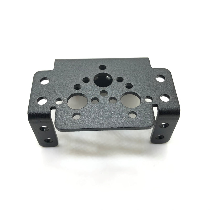 Load image into Gallery viewer, MG995 / MG996R / DS3115 Standard Servo Brackets & Bearings (1 piece per pack - All black finish)