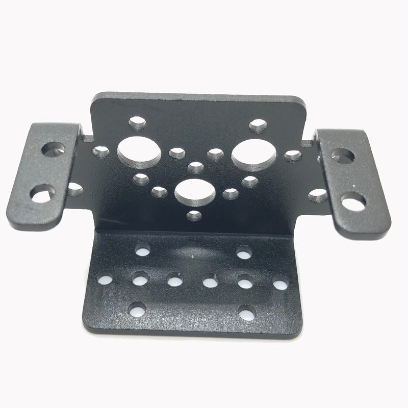 Load image into Gallery viewer, MG995 / MG996R / DS3115 Standard Servo Brackets & Bearings (1 piece per pack - All black finish)