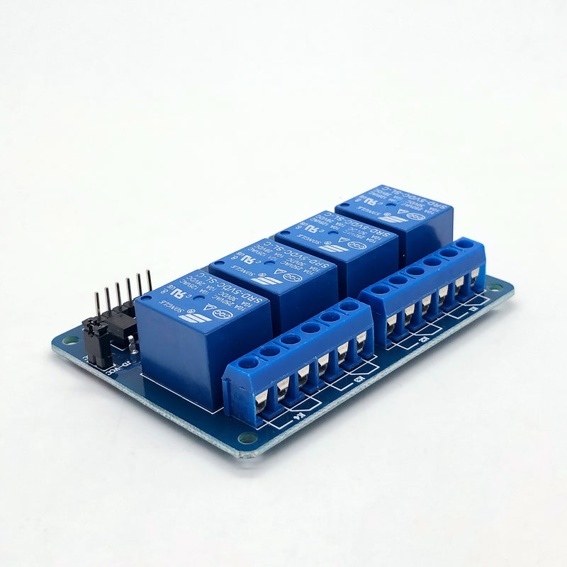Load image into Gallery viewer, 4 Channel Relay Module Breakout Board (5V)
