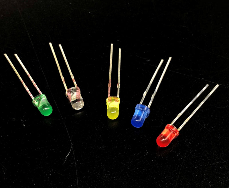 Load image into Gallery viewer, Diffused 3mm LED (Pack of 50) - ThinkRobotics.in