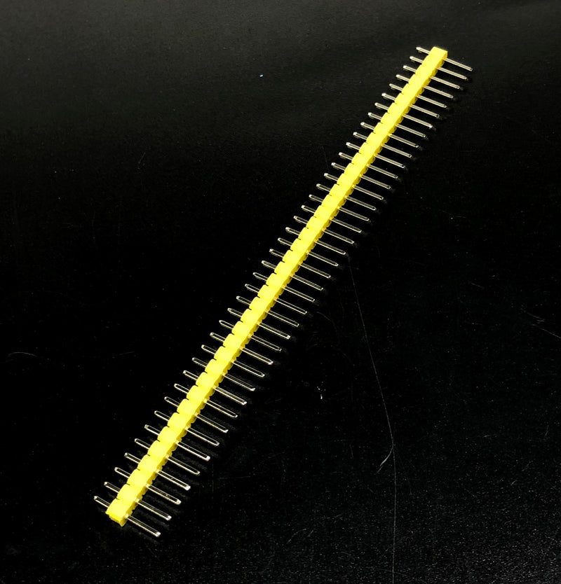 Load image into Gallery viewer, Single Row 2.54 mm Pitch break-away Header (40 Pin) - Pack of 10 - ThinkRobotics.in