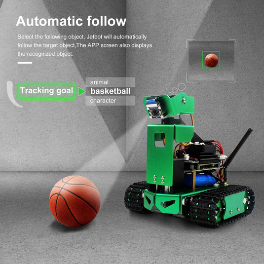 Jetbot AI Robot With 3 DOF HD camera For Jetson NANO Online