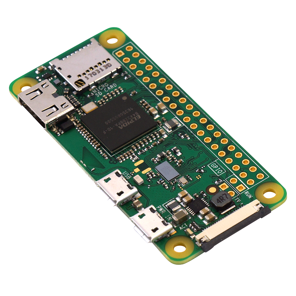 Raspberry Pi Zero 2 W (Broadcom BCM2710A1, 1.80 GHz, 512 MB) Single Board  Computer - SC0510 for sale online
