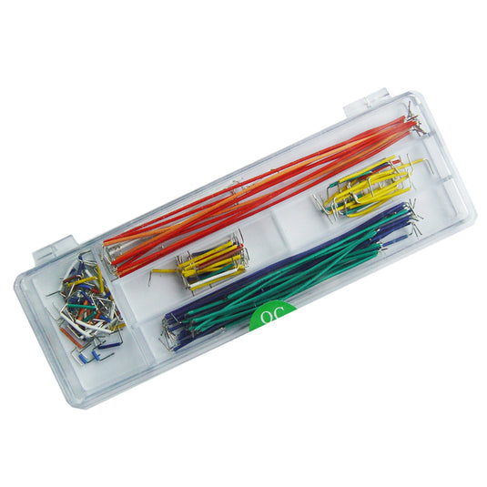 Breadboard Jumper Cable Wires Kit - ThinkRobotics.in