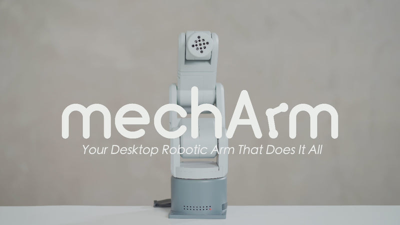 Load and play video in Gallery viewer, MechArm Pi: The Most Compact 6-Axis Robot Arm
