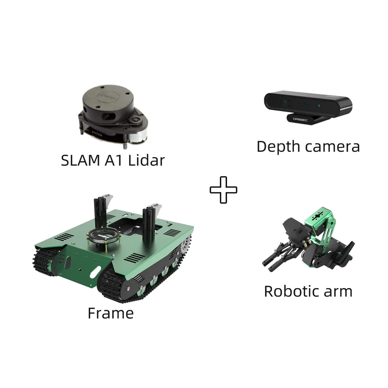 Load image into Gallery viewer, Transbot ROS Robot with Lidar Depth camera for Jetson NANO