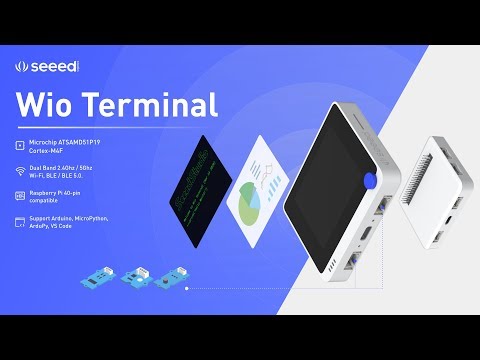 Load and play video in Gallery viewer, Wio Terminal: ATSAMD51 Core with Realtek RTL8720DN BLE 5.0 & Wi-Fi 2.4G/5G Dev Board