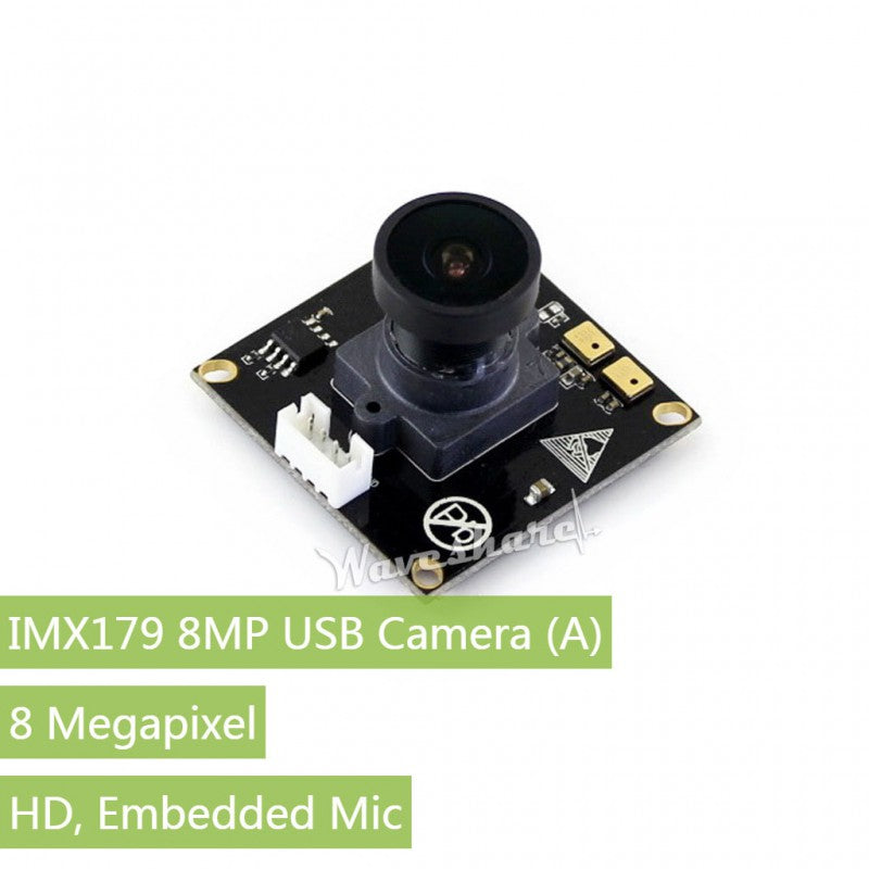 Load image into Gallery viewer, IMX179 8MP USB Camera with Embedded Mic Online
