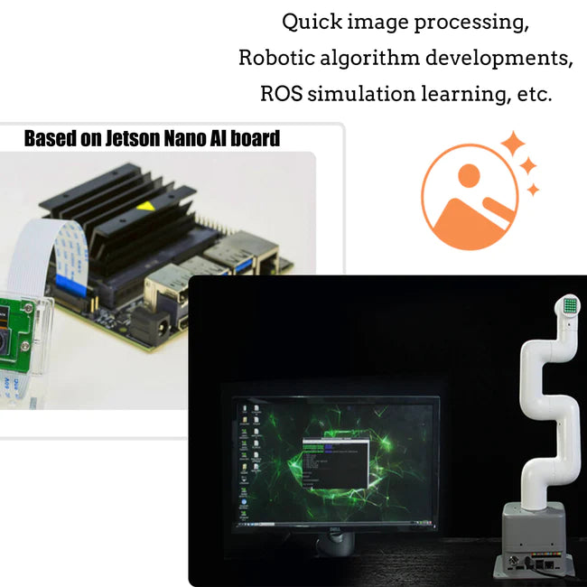 Load image into Gallery viewer, MyCobot 280 Jetson Nano 6 DOF Collaborative Robot - Jetson Nano Version