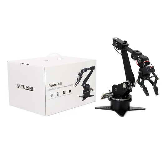 5-DOF Robot Arm Kit with High-Torque Serial Bus Servo