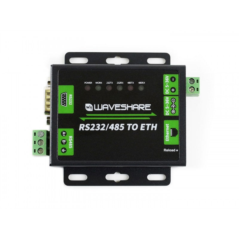 Load image into Gallery viewer, Industrial RS232 / RS485 To Ethernet Converter Online
