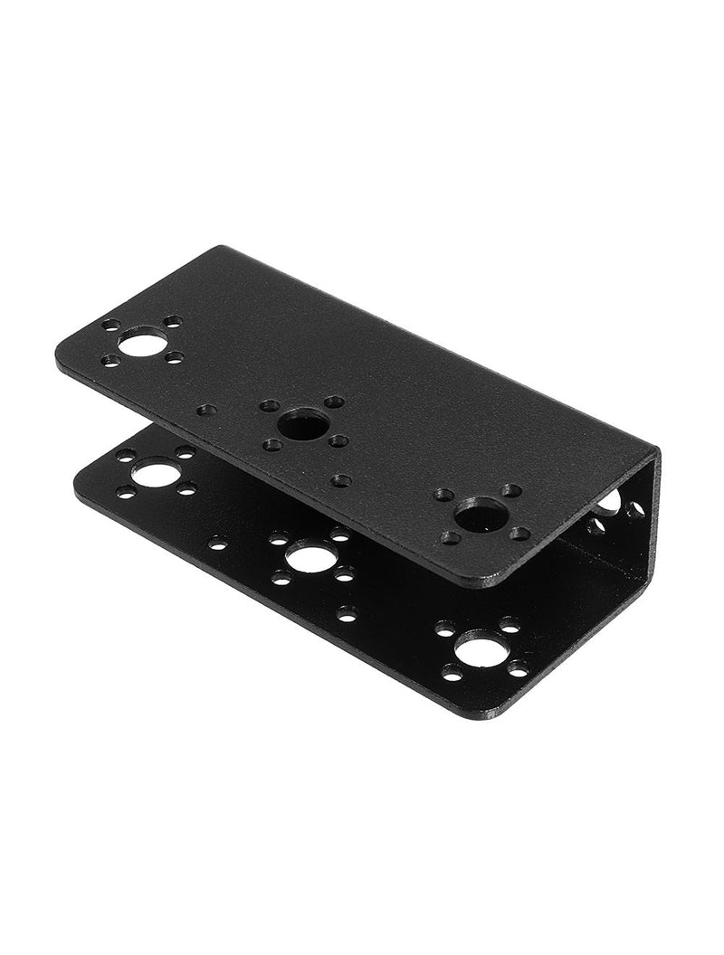 Load image into Gallery viewer, MG995 / MG996R / DS3115 Standard Servo Brackets & Bearings (1 piece per pack - All black finish)