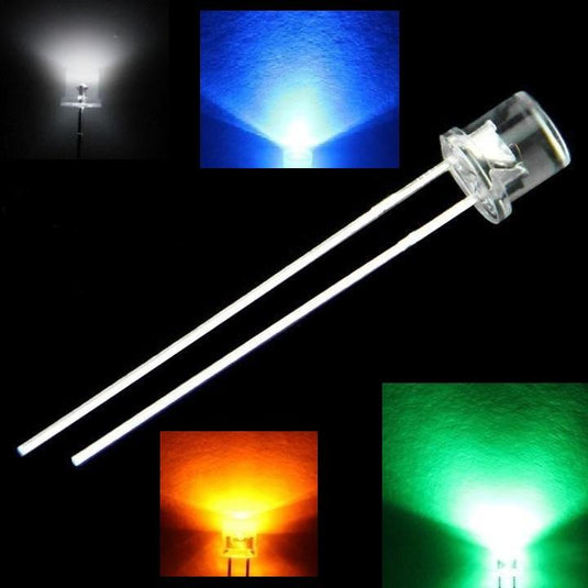 Flat Top LED Wide Angle (Pack of 10)