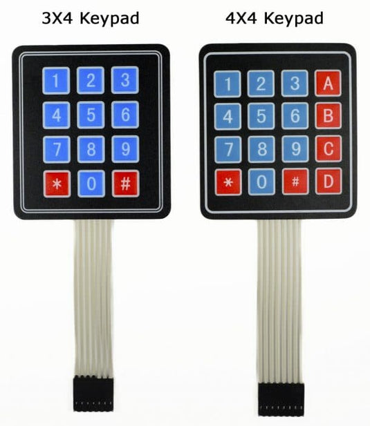 Keypads interfacing with Arduino