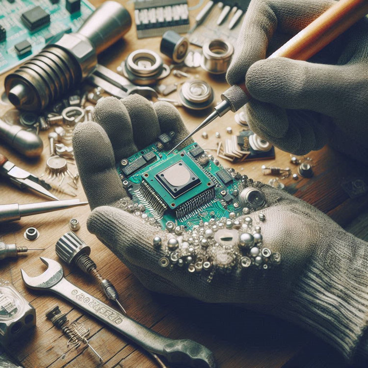 Re-balling BGA Chips: A Home Workshop Guide