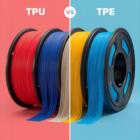 TPU vs TPE Filament: Understanding the Differences for 3D Printing Success
