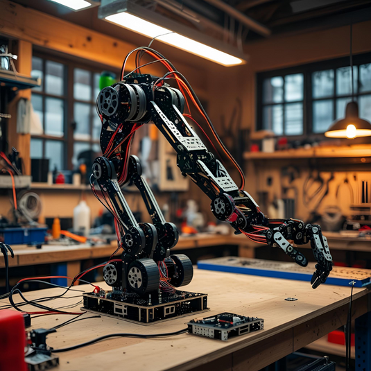 6-Axis Robotic Arm DIY: Complete Guide to Building Your Own Industrial-Grade Robot
