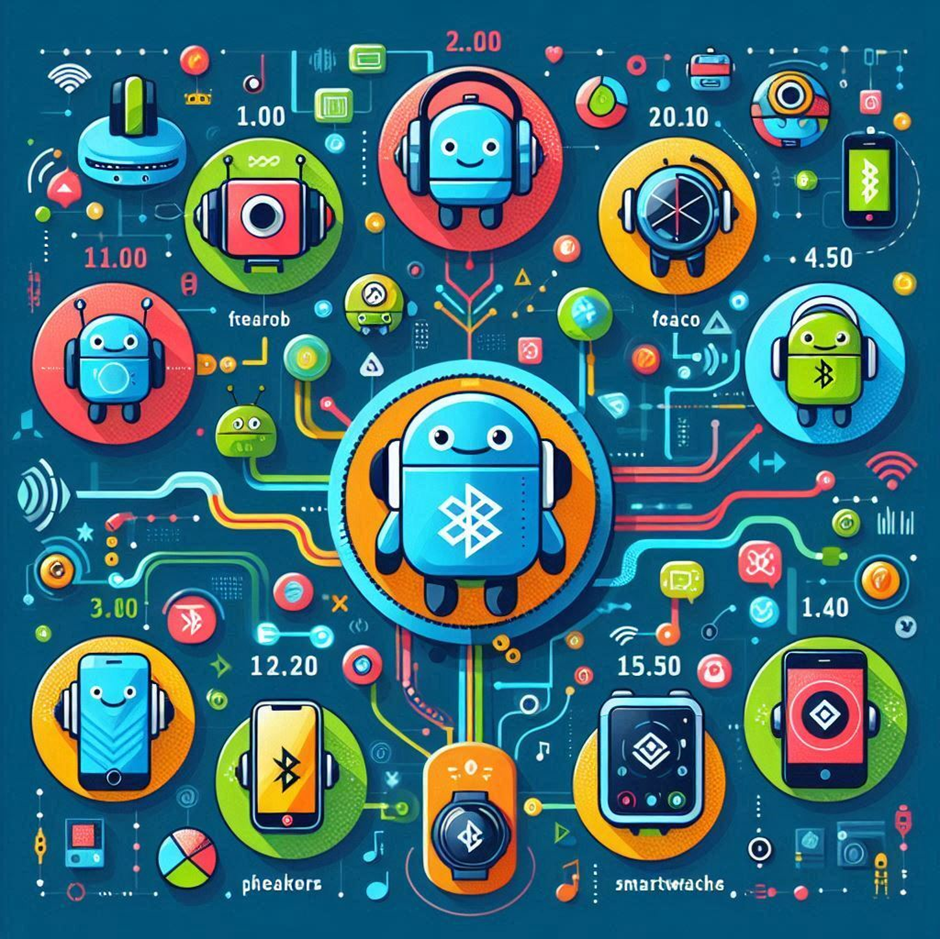 Different kinds of Bluetooth versions and their applications
