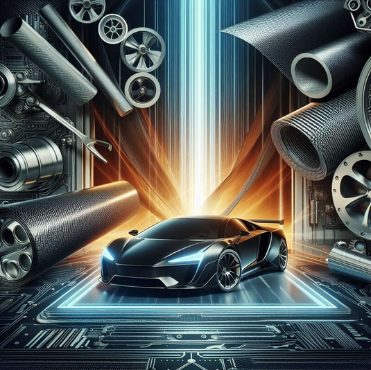 Unveiling the Potential of Carbon Fiber in Automotive Innovations- Sheets, Rods, and Tubes