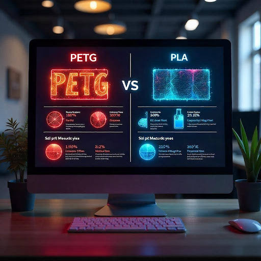 PETG vs PLA: 3D-Printing Material Guide for Makers and Professionals