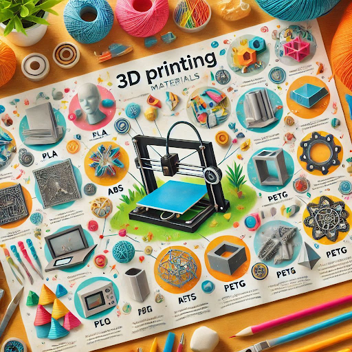 3D Printing Materials Guide: Choosing the Right Material for Your Project