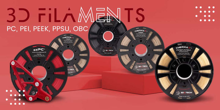 Buy 3D Printing Filaments Online - PEEK Filaments - ThinkRobotics ...