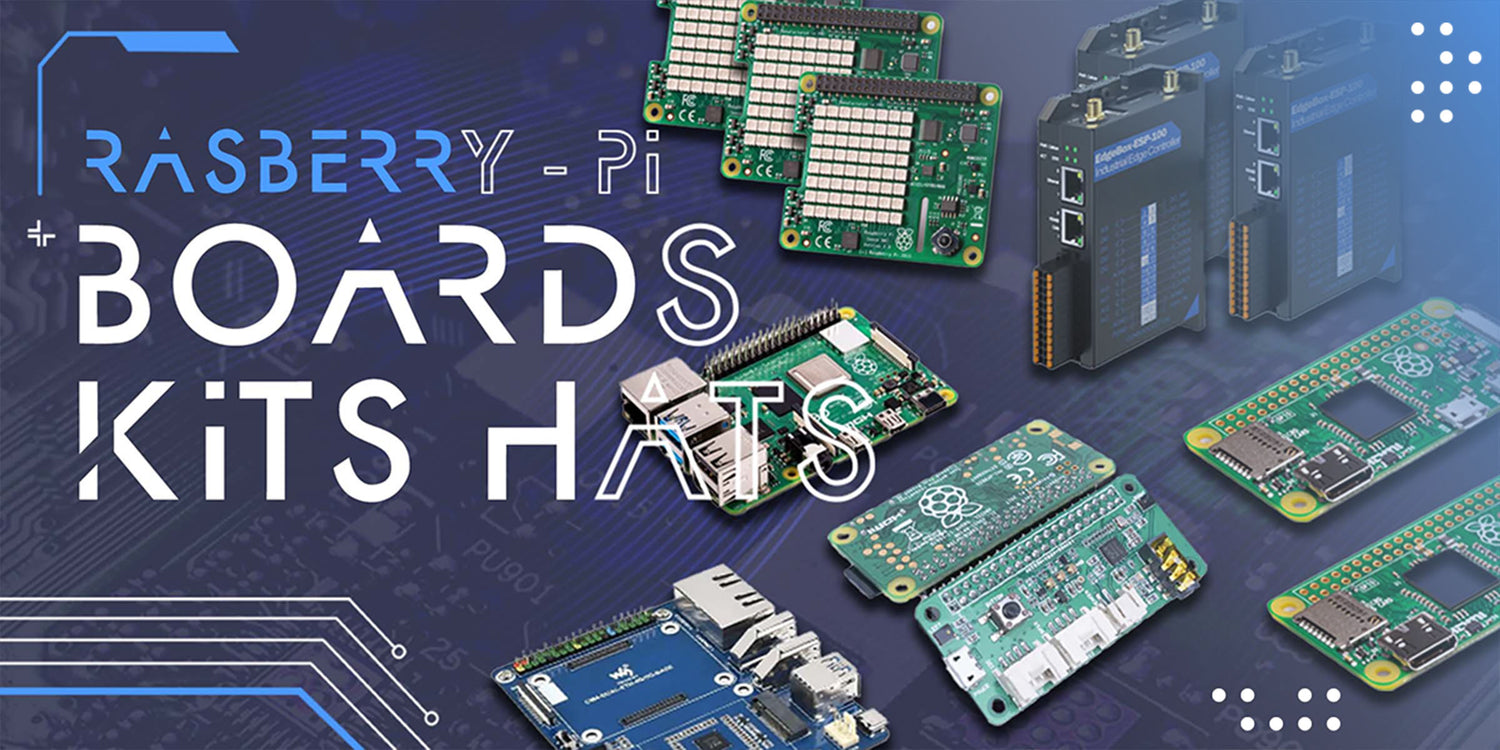 Buy Raspberry Pi Boards Online - Raspberry Pi Kits - ThinkRobotics ...
