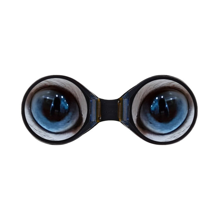 0.71inch Double Eye Round LCD Display Module, 160x160 Resolution