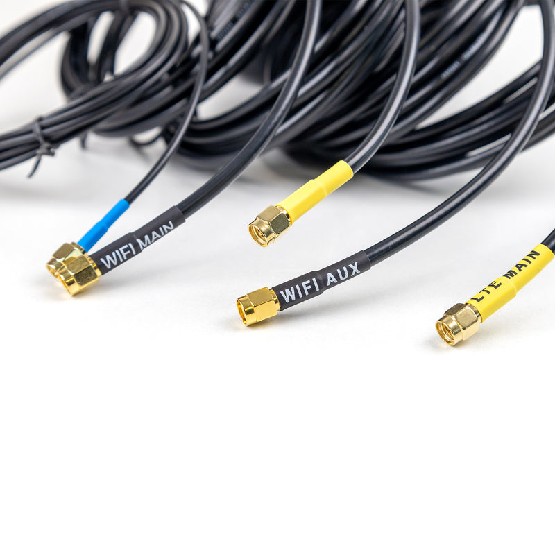 Load image into Gallery viewer, JCE605LMWM4 5-in-1 GNSS + LTE MIMO + Dual-Band WiFi MIMO Antenna

