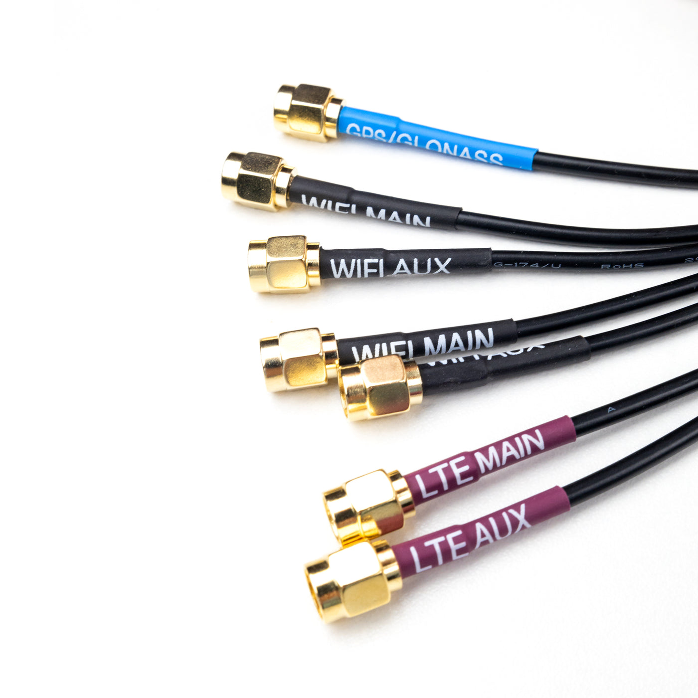 JCE604LMWM4 7-in-1 GPS & GLONASS + LTE MIMO + Quad WiFi MIMO Antenna