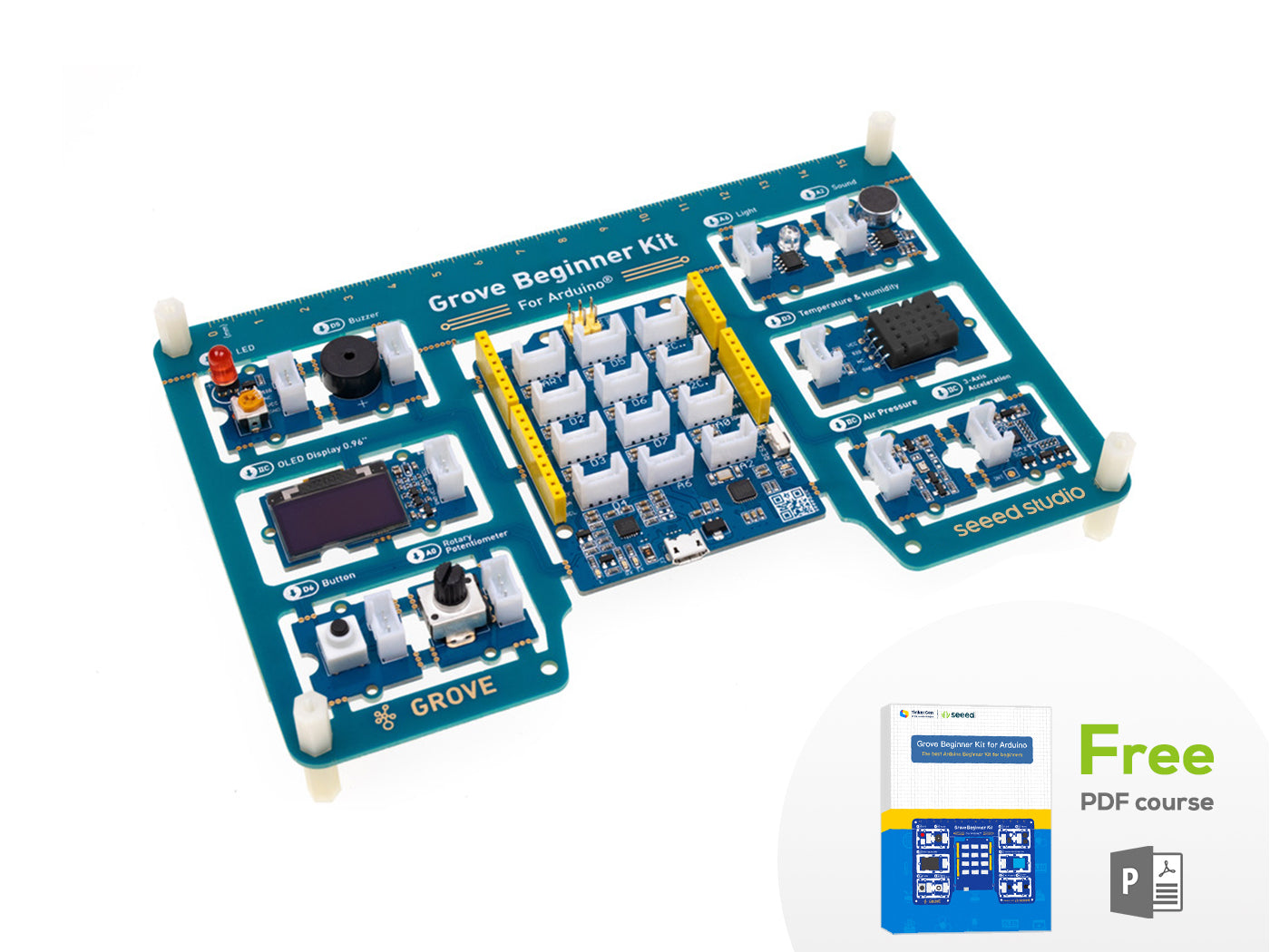 Grove Beginner Kit for Arduino | All-in-One STEM Starter Kit – Seeed Studio