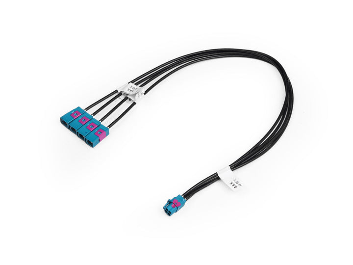 Mini-Fakra 4-in-1 Cable 0.5m Female-to-Female