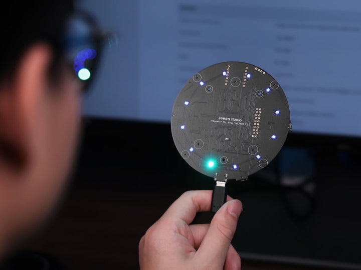 reSpeaker XMOS XVF3800 – AI-powered 4-Mic Array for Clear Voice Even in Noise