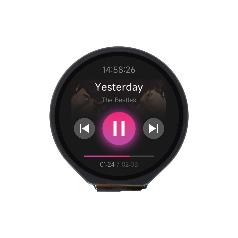 1.28inch Round LCD Display Touch Module