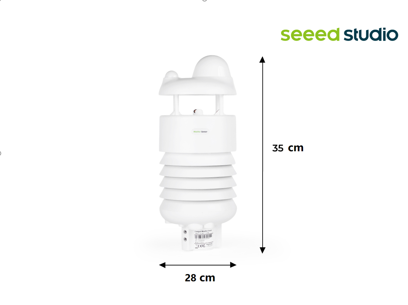 SenseCAP S700-A 7-in-1 Compact Weather Station - Radar Rain