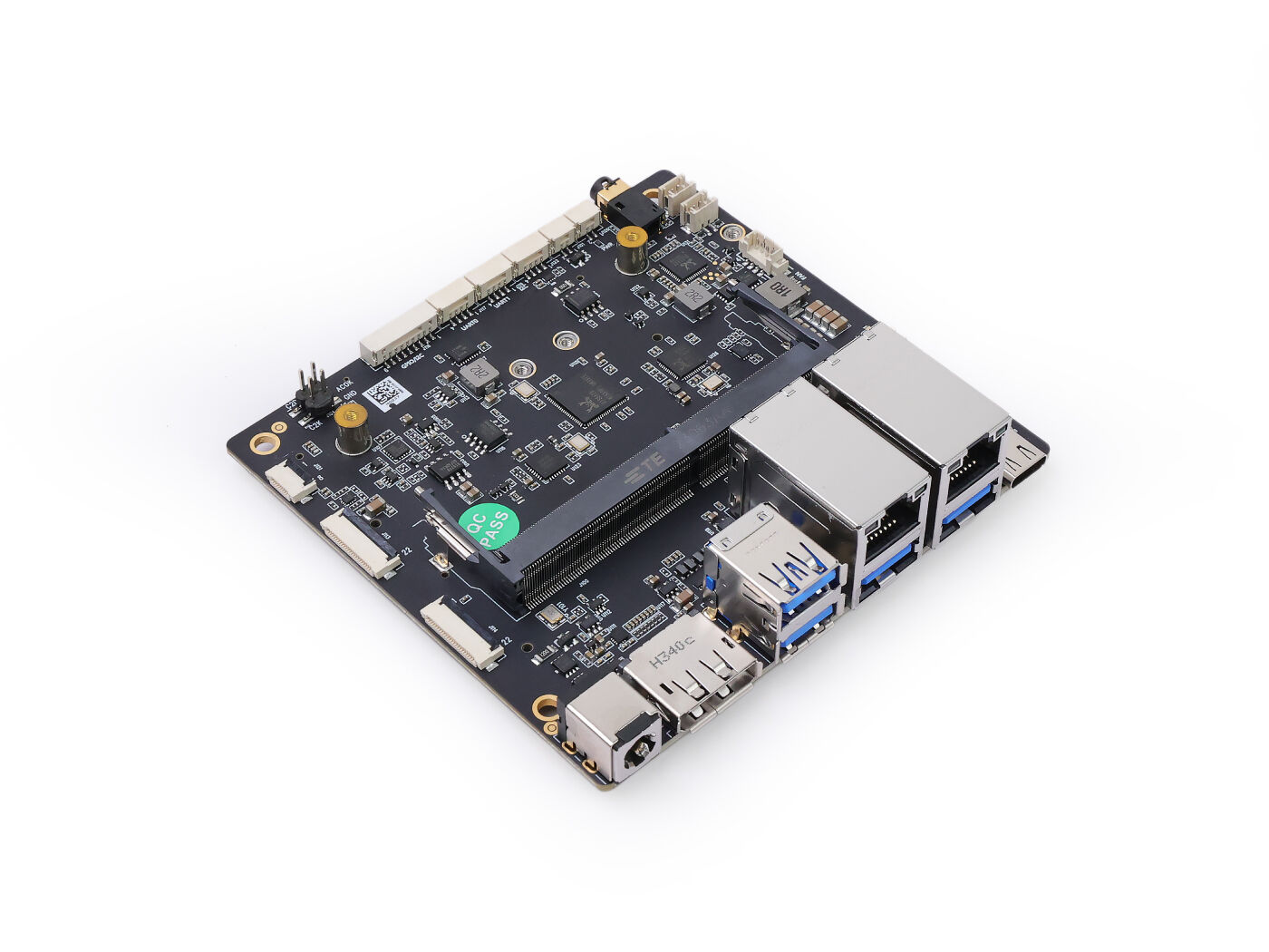 A608 Carrier Board for Jetson Orin NX/Orin Nano Series - Rich Function CON Interfaces Compatible with JST-GH ports for Drone and Robotics Integration