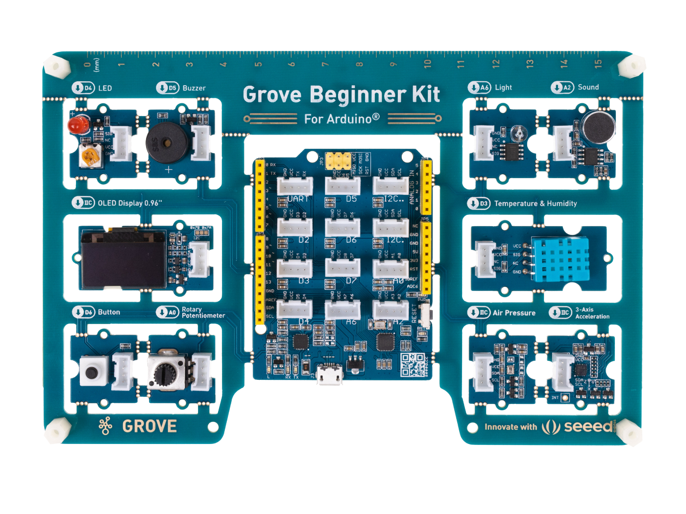 Grove Beginner Kit for Arduino | All-in-One STEM Starter Kit – Seeed Studio
