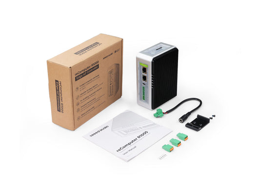 reComputer R1013-10 - Raspberry Pi IoT Gateway & Controller, CM4-Powered, AI Capable | 2GB RAM, 8GB eMMC
