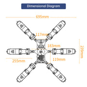 Spiderbot: Hiwonder Hexapod Programming Robot for Arduino