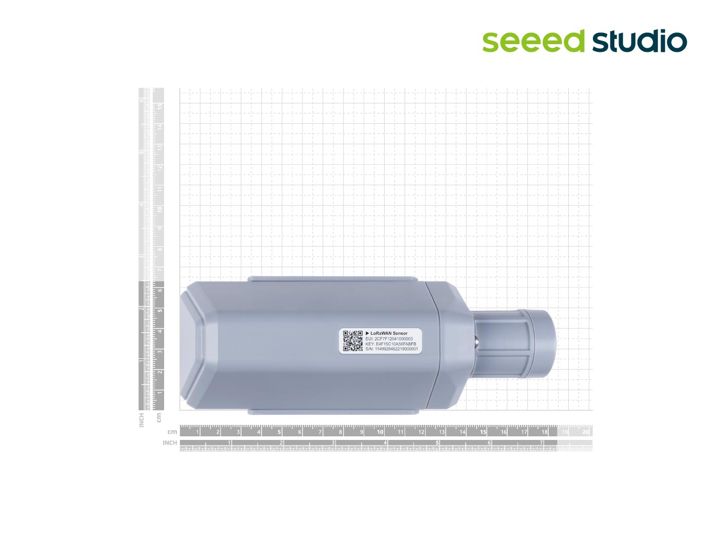 SenseCAP S2103 LoRaWAN CO2, Temperature, and Humidity Sensor for Outdoor&Indoor Air Quality, CO2 Meter, Carbon Emission
