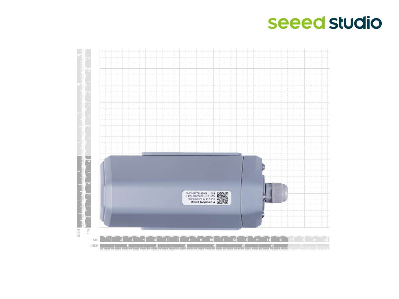 SenseCAP S2100 - LoRaWAN Data Logger/DTU, Supports RS485/Analog/GPIO Interfaces, LoRaWAN Converter