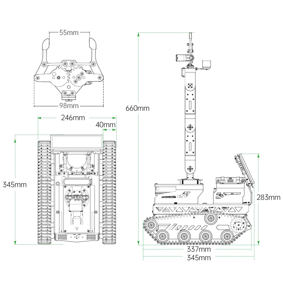 JetRover ROS Jetson Robot Car