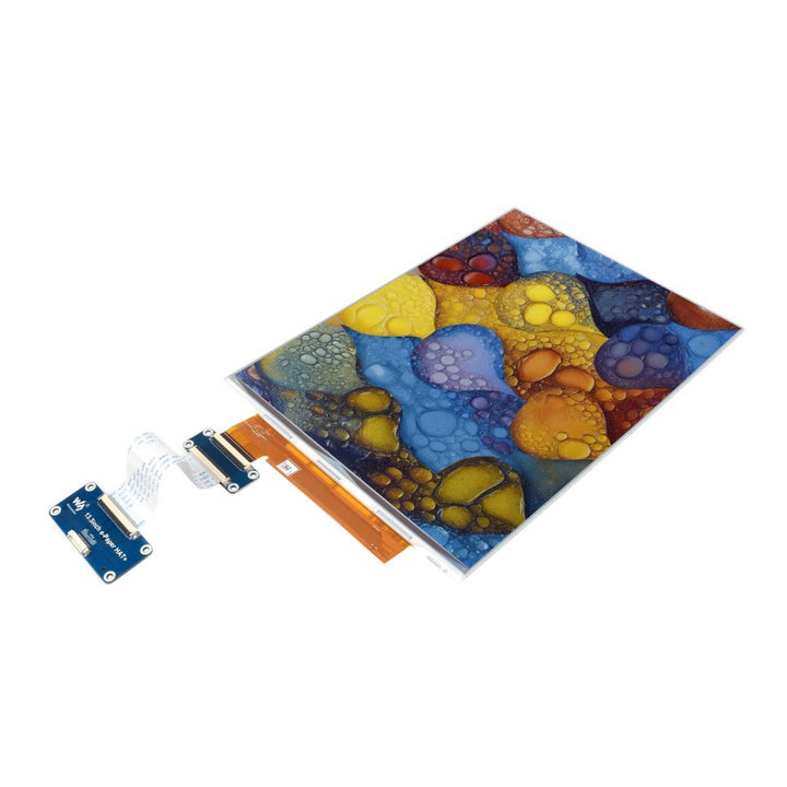 13.3inch E Ink Spectra 6 (E6) Full color E-Paper Display, 1600×1200 Pixels, SPI Communication with RPi HAT